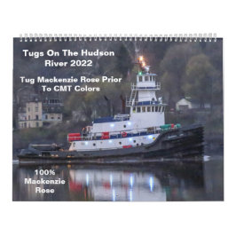 Tugs på tidningen Hudson River Mackenzie Ro Kalender