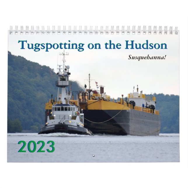 Tugspotting 2023 Susquehanna Kalender (Omslag)