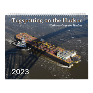 Tugspotting 2023 Walkway över Hudson Calendar Kalender