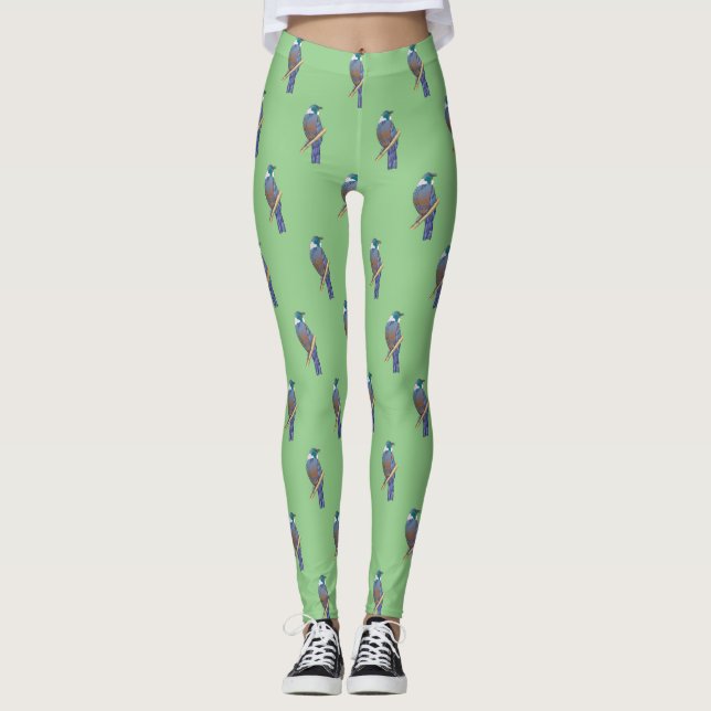 Tui New Zealand Bird Leggings (Framsida)