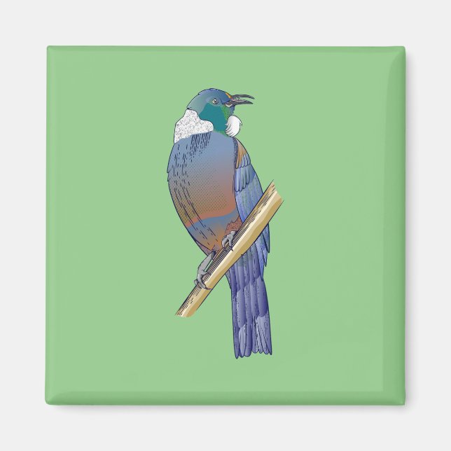 Tui New Zealand Bird Magnet (Framsidan)