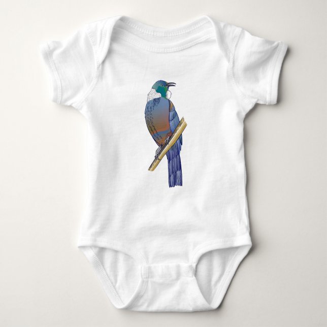 Tui New Zealand Bird T Shirt (Framsida)