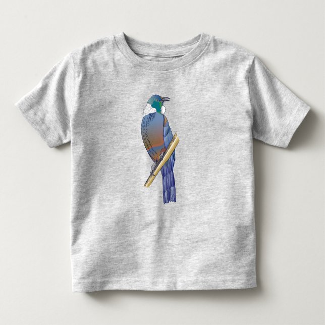 Tui New Zealand Bird T Shirt (Framsida)