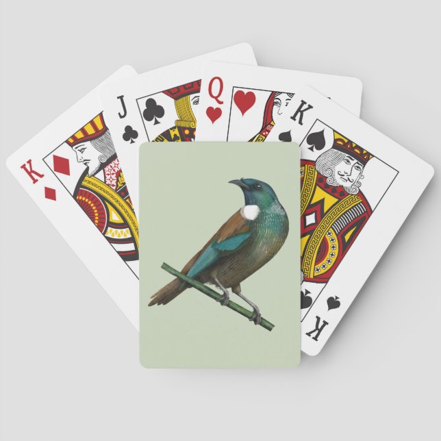 Tui New Zealands Bird Casinokort (Baksidan)