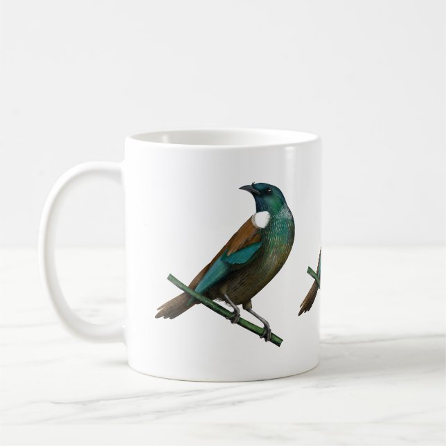 Tui New Zealands Bird Kaffemugg (Vänster)