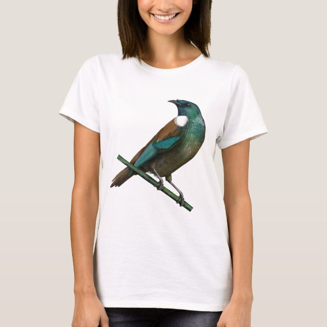 Tui New Zealands Bird T Shirt (Framsida)