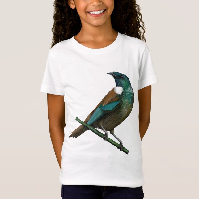Tui New Zealands Bird T Shirt (Framsida)