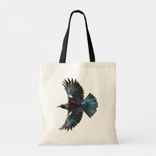 Tūī Tote Bag Tygkasse