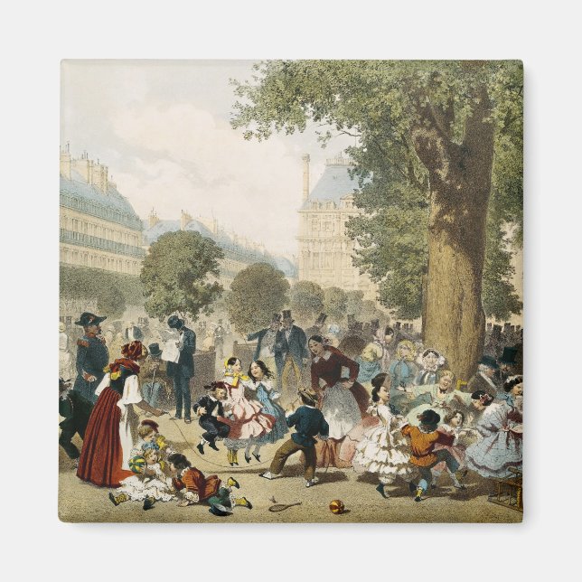Tuileries, 1856 magnet (Framsidan)