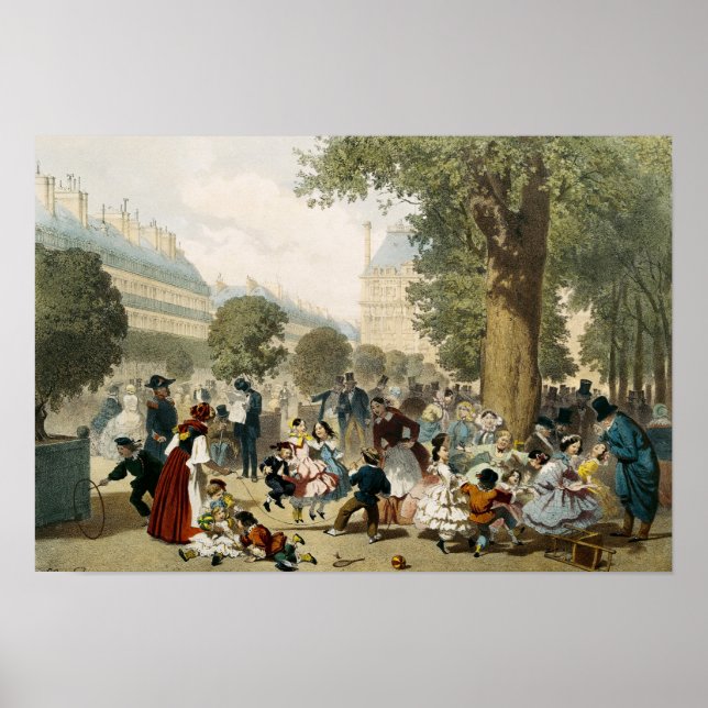 Tuileries, 1856 poster (Framsidan)