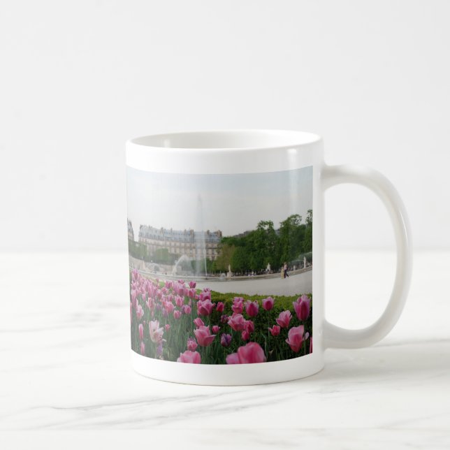 Tuileries Garden in bloom Kaffemugg (Höger)