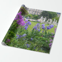 Tuilleries Park Paris Frankrike Wrapping Papper