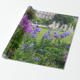 Tuilleries Park Paris Frankrike Wrapping Papper Presentpapper