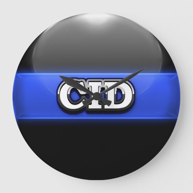 Tuin Blue Line Polisbyrå Stor Klocka (Framsida)