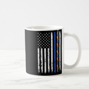 Tuin Blue Line Polissupport Autism 4 juli Mamma Kaffemugg
