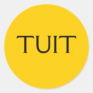 TUIT RUNT KLISTERMÄRKE