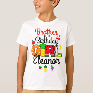 Tuitti Fruktig Brother of the Birthday Girl T Shirt
