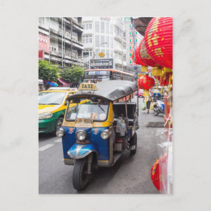 Tuk tuk, Bangkok Vykort