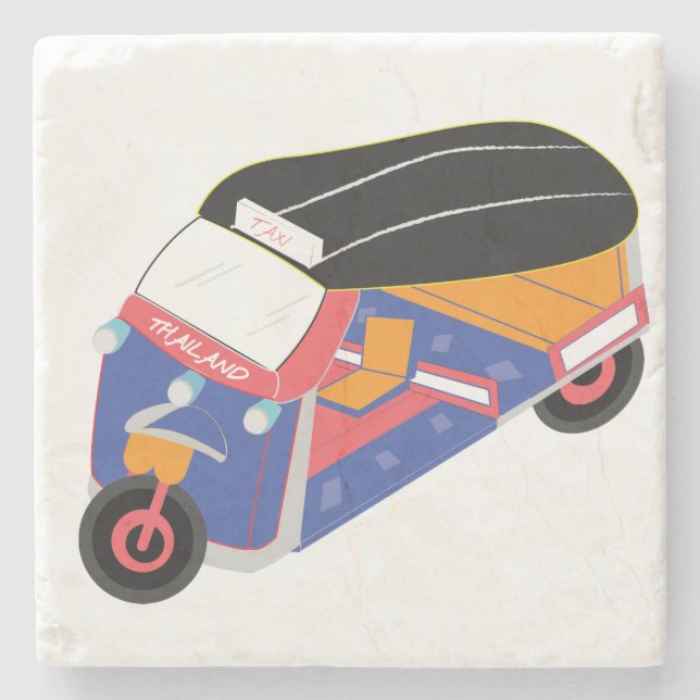 Tuk Tuk fordon underlägg trehjuling för motorfordo (Framsidan)