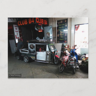 Tuk-Tuk, Pattaya, Thailand Vykort