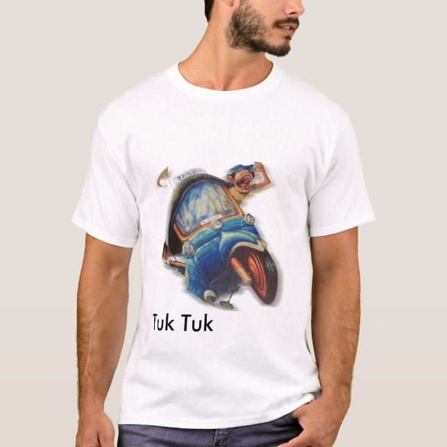 Tuk Tuk ritt T-shirt (Framsida)