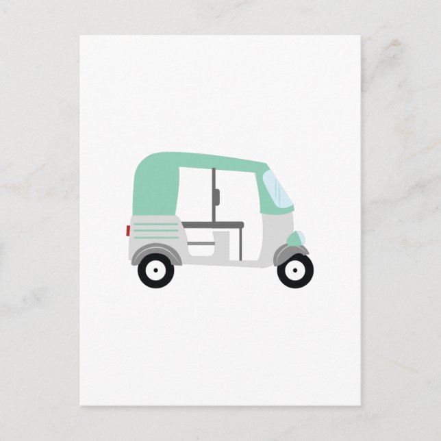 Tuk Tuk Vykort (Framsida)