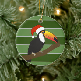 Tukan Julhatt - Julspecial Julgransprydnad Keramik
