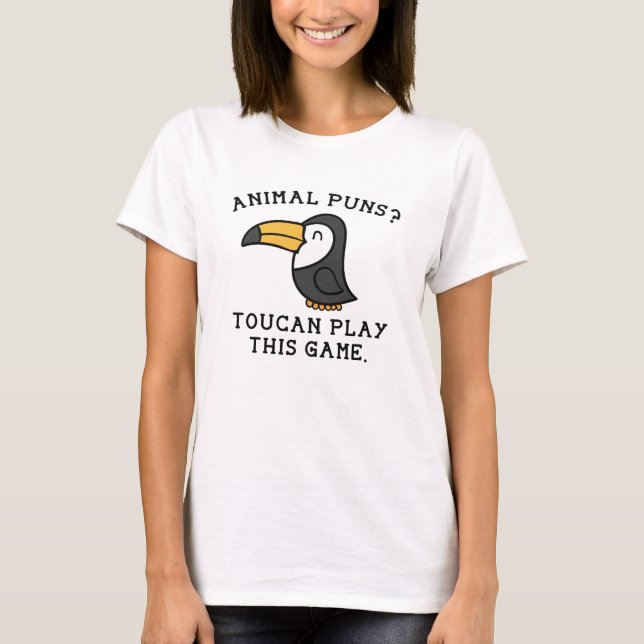 Tukan Kan Spela Det Här Spelet T Shirt (Framsida)