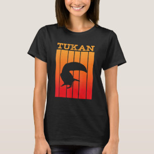 Tukan Shadow Silhouette vid Sunset T Shirt
