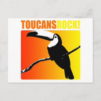 Tukaner Rockar! Vykort
