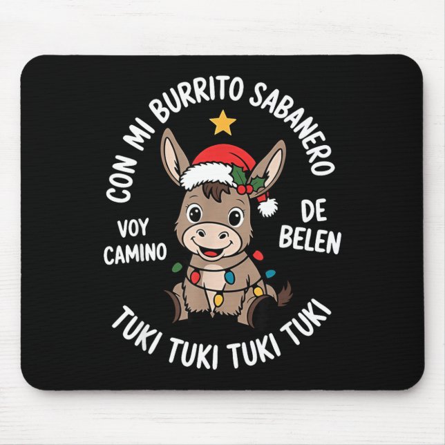 Tuki Tuki Santa Hat Spanish Mexican Christmas Swea Musmatta (Framsidan)