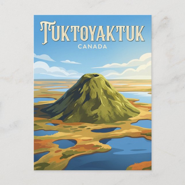 Tuktoyaktuk Kanada Vykort (Framsida)