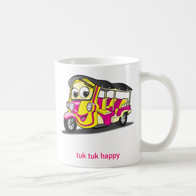 tuktukflicka kaffemugg (Höger)