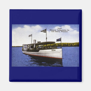 "Tula" Wisconsin transport Co. Magnet