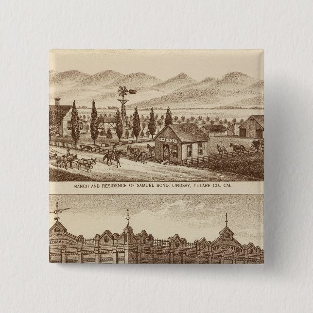 Tulare Co Bank Knapp (Framsida)