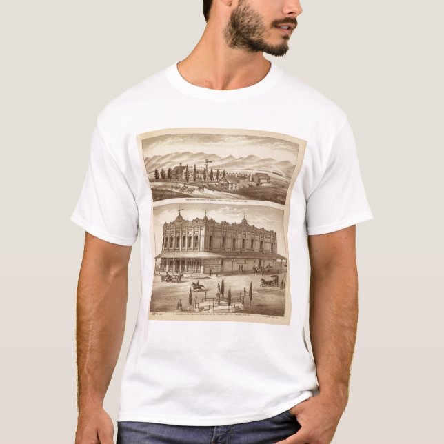 Tulare Co packar ihop T Shirt (Framsida)