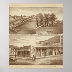 Tulare Co rancher, kontor Poster