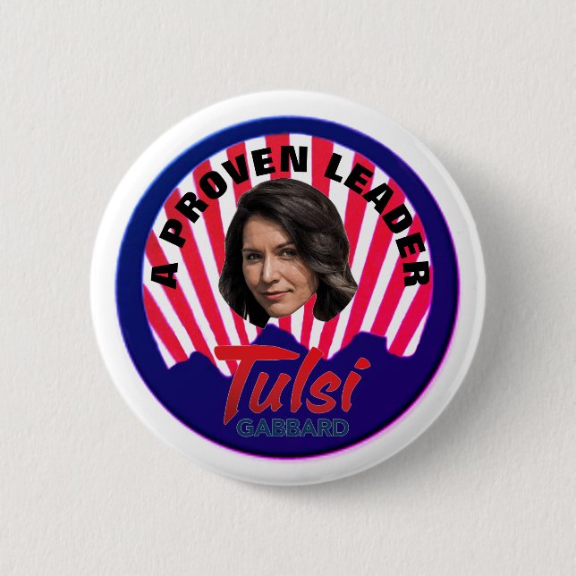 Tuli Gabbard 2020 Knapp (Framsida)