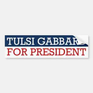 Tuli Gabbard för president Bildekal