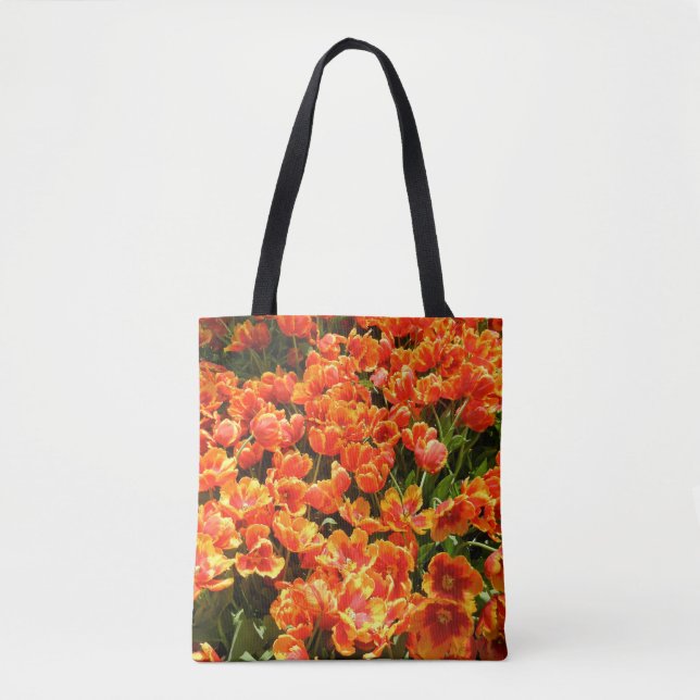 Tulip 2-sidig Tote Bag Tygkasse (Framsida)