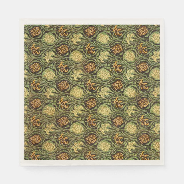 Tulip and Lily, famous pattern, Pappersservett (Framsidan)