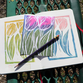 Tulip Art Vykort