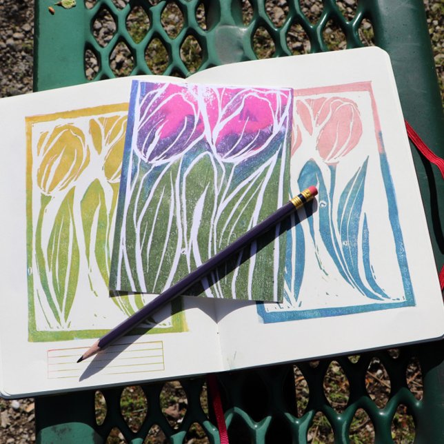 Tulip  Art Vykort (Skapare uppladdad)