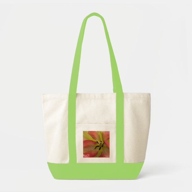Tulip-band för rosa och Gult Tygkasse (Framsidan)