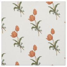 Tulip Bouquet Coral Peach Färgad Tulips