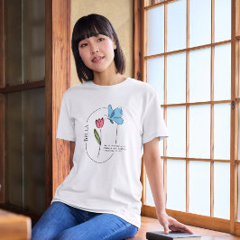 Tulip & Butterfly T-Shirt