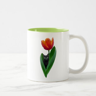 Tulip Cat Mugg