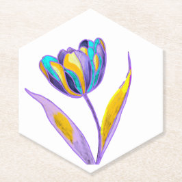 Tulip Coaster Underlägg Papper