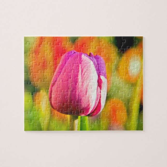 Tulip Collage Pussel (Horisontell)