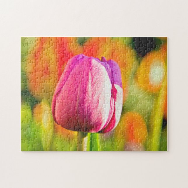 Tulip Collage Pussel (Horisontell)